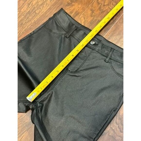 Black Skinny Stretch Jeans Pants - M - Andrew & Audrey - Rayon/Nylon Shimmer - Picture 8 of 8